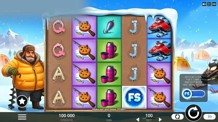 Ice Bass screenshot 4 - reel session view
