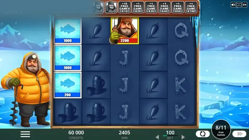 Ice Bass screenshot 5 - real money play screen